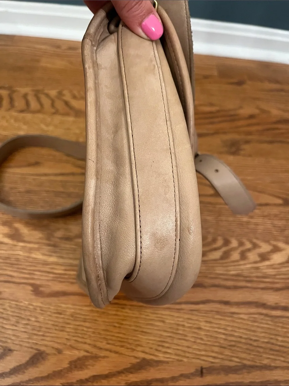 Coach Sonoma Vintage Nubuck Soft Large Bucket (Style No. 4943) with COA